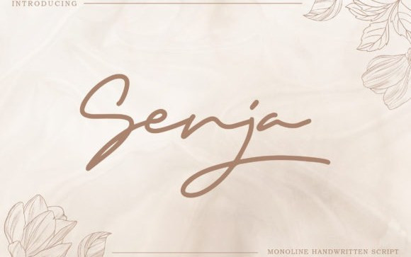 Senja Script Font