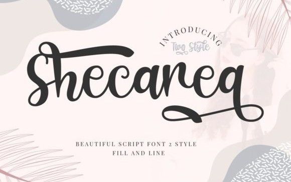 Shecarea Calligraphy Font