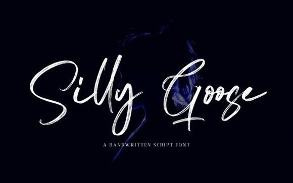 Silly Goose Brush Font