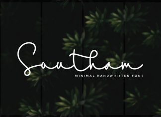 Southam Handwritten Font