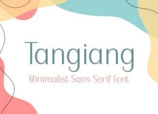 Tangiang Sans Serif Font