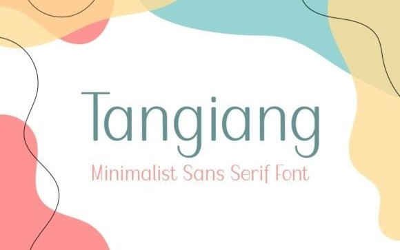 Tangiang Sans Serif Font