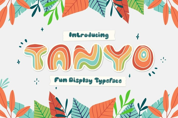 TANYO Display Font