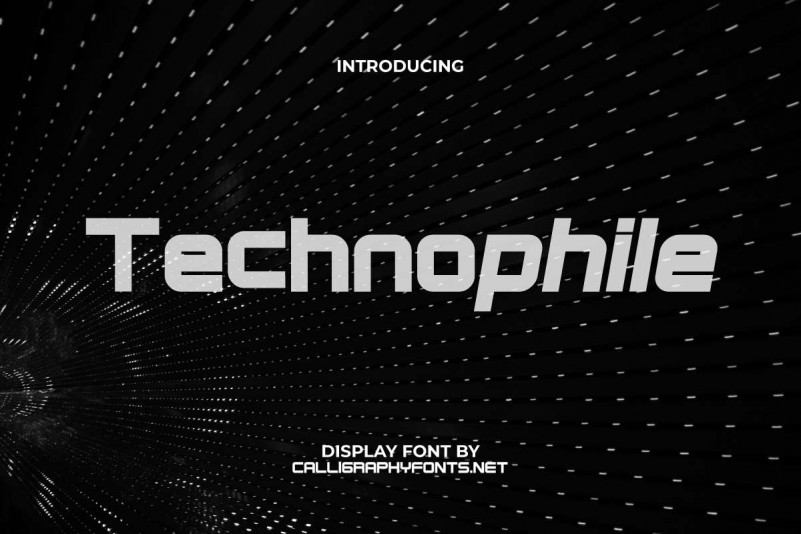 Technophile Sans Serif Font