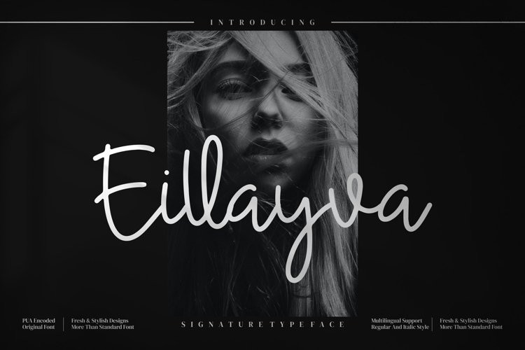 Eillayva Handwritten Font