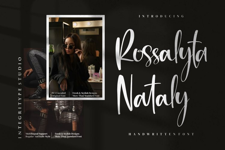 Rossalyta Nataly Script Font