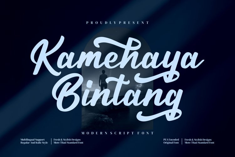 Kamehaya Bintang Script Font