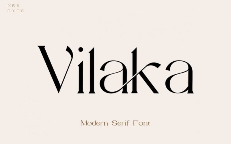 Vilaka Serif Font