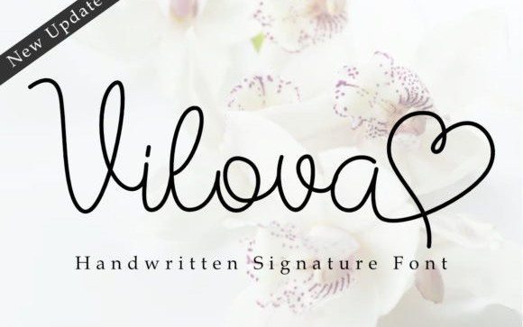 Vilova Handwritten Font