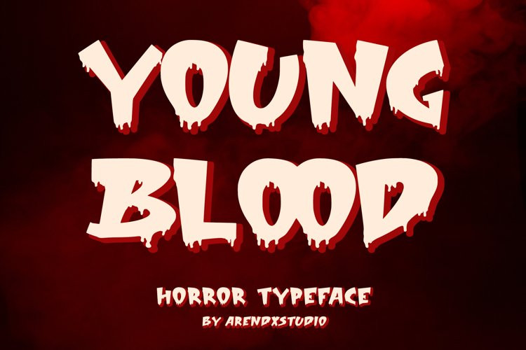 Young Blood Display Font