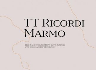 TT Ricordi Marmo Serif Font