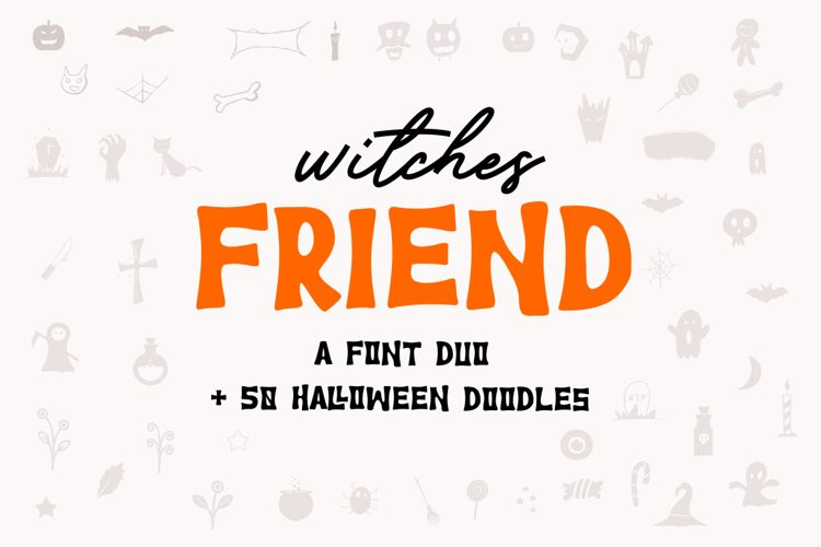 Witches Friend Font Duo