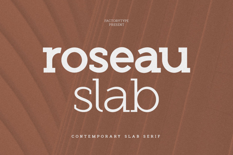 Roseau Slab Font