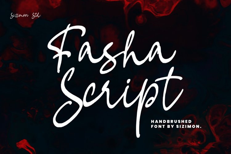 Fasha Handwritten Font