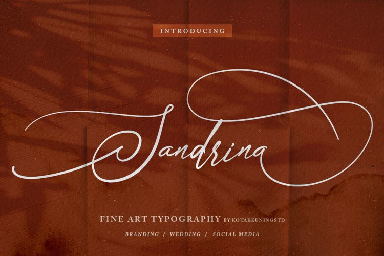 Sandrina Script Font