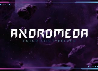 Andromeda Display Font