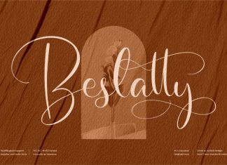 Beslatty Script Font