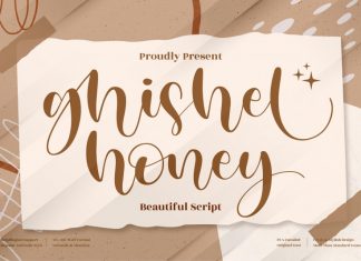Ghisel Honey Script Font