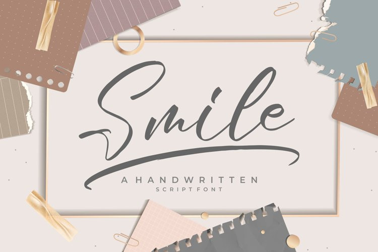 Smile Handwritten Font