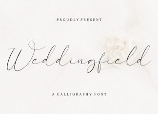 Weddingfield Script Font