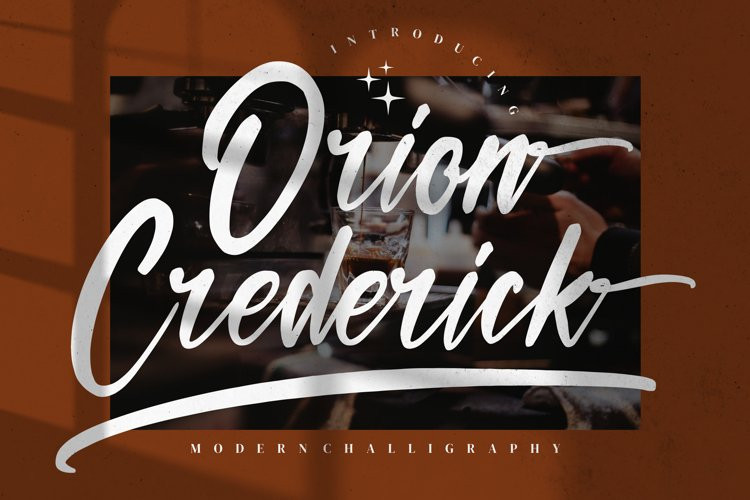 Orion Crederick Script Font