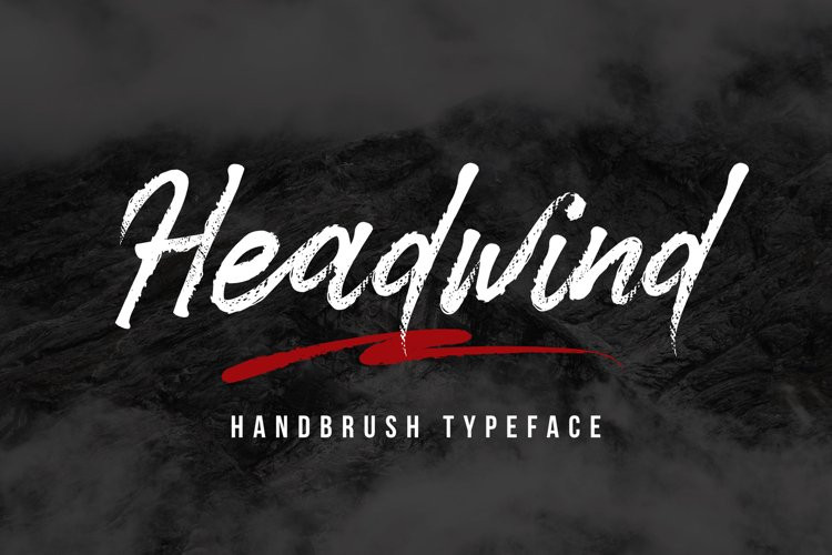 Headwind Brush Font