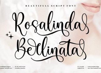 Rosalinda Berlinata Script Font