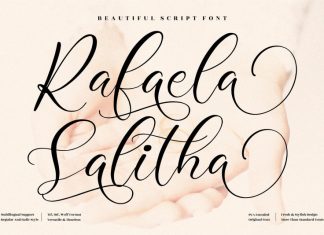 Rafaela Salitha Script Font