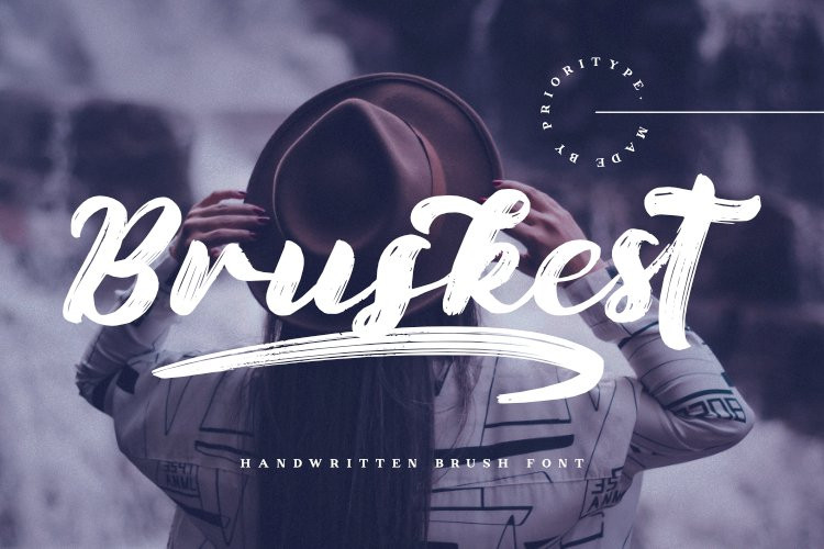 Bruskest Brush Font