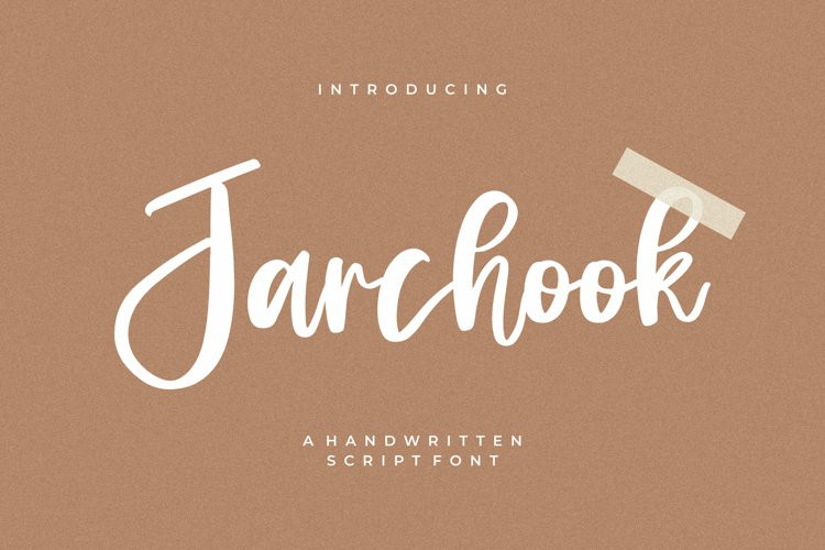 Jarchook Script Font