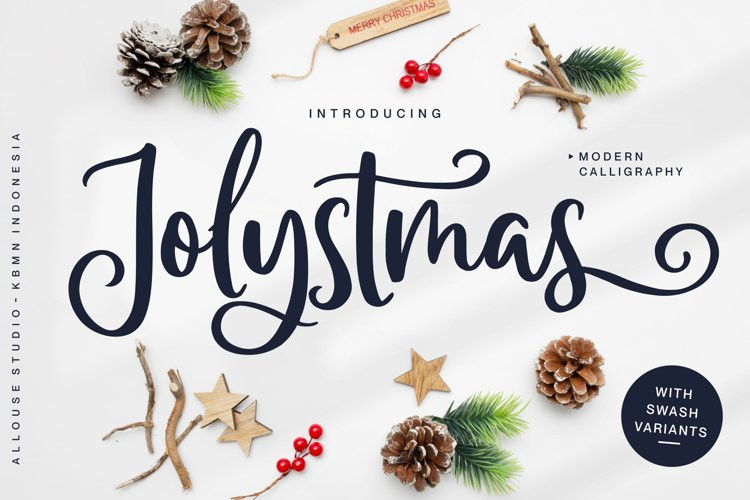 Jolystmas Script Font