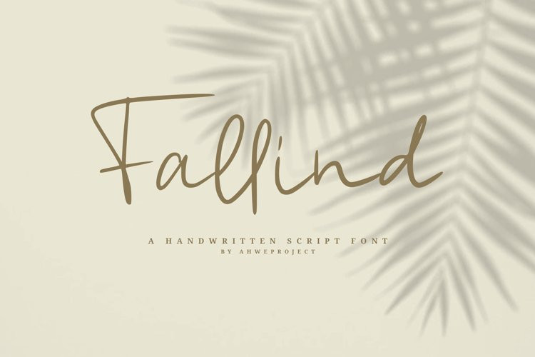 Fallind Script Font