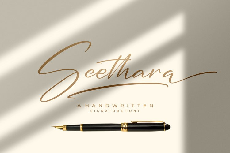 Seethara Script Font