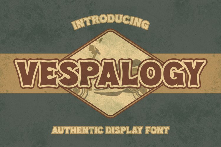 Vespalogy Display Font