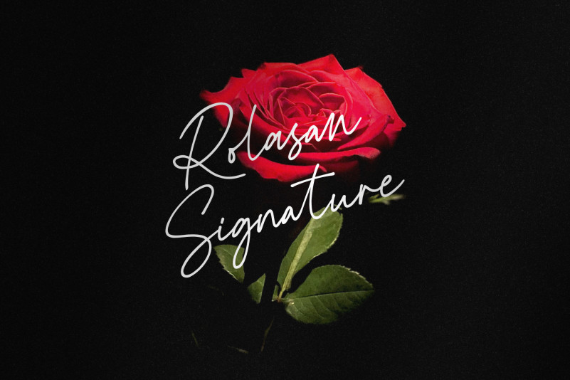 Rolasan Signature Script Font