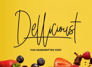Dellicioust Handwritten Font