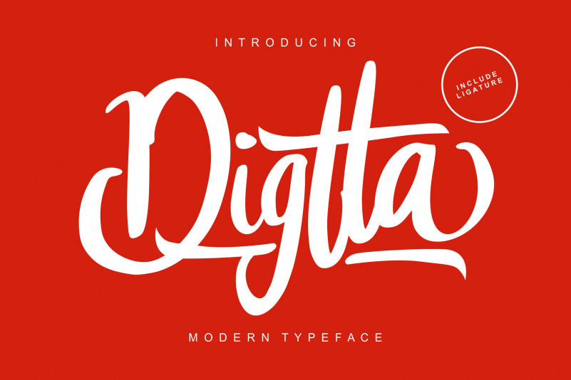 Digtta Script Font