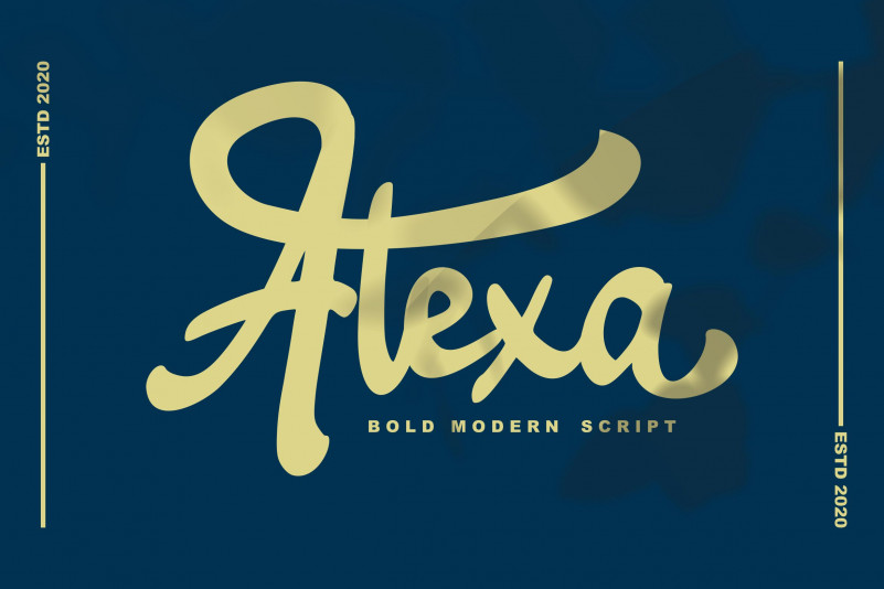 Alexa Script Font