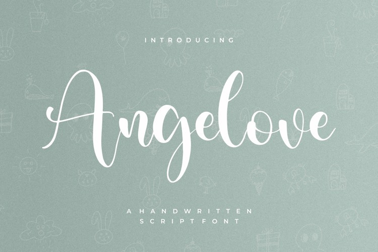 Angelove Script Font