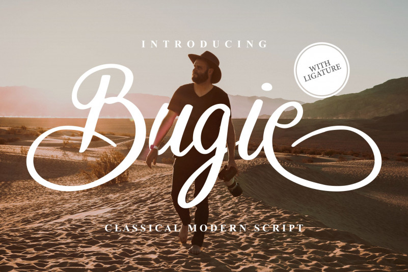 Bugie Script Font