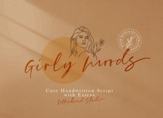 Girly Moods Script Font