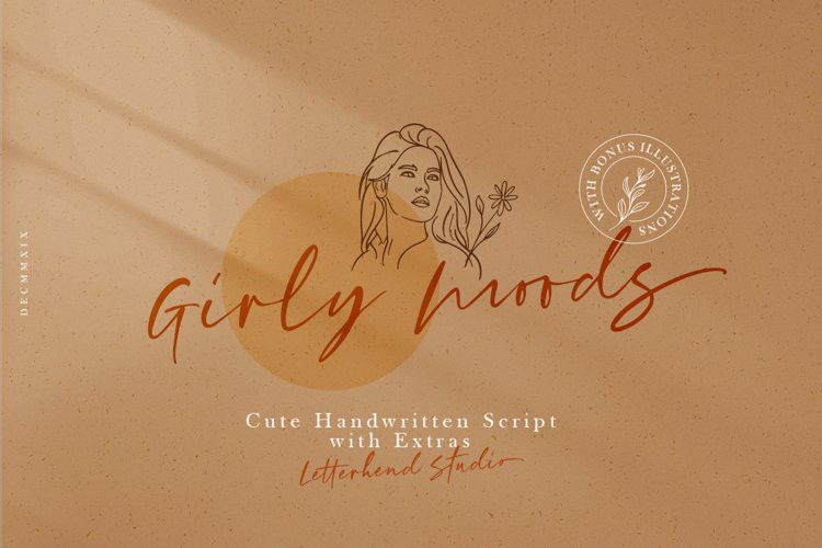 Girly Moods Script Font