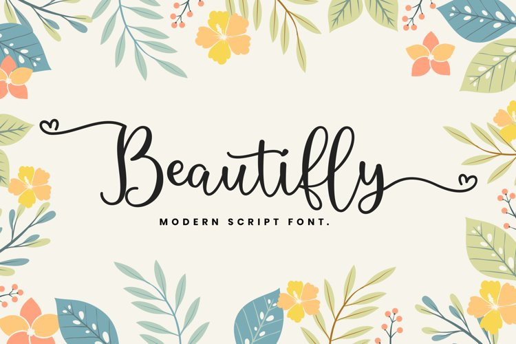 Beautifly Script Font