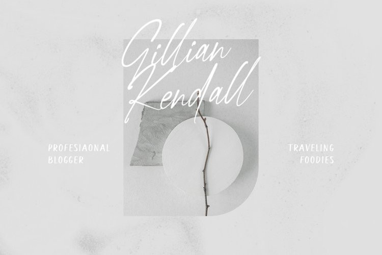 Bangli Kintamani Handwritten Font