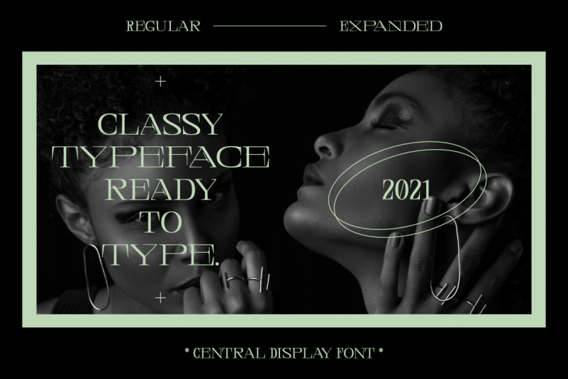 Central Serif Font