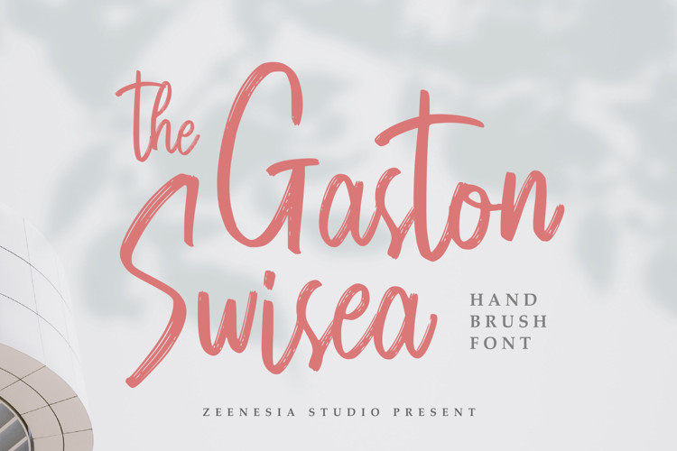 The Gaston Swisea Brush Font