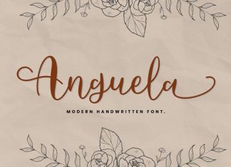 Anguela Script Font