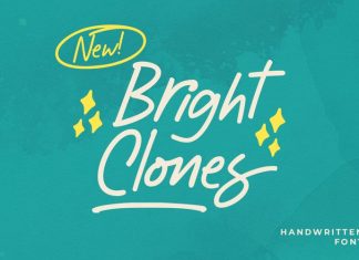 Bright Clones Handwritten Font