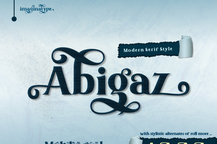 Abigaz Serif Font