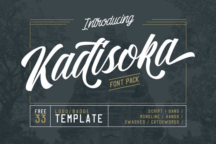 Kadisoka Script Font